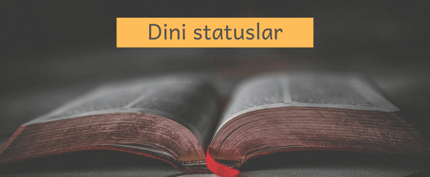 dini statuslar 2020