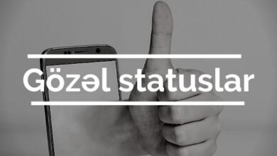 gozel statuslar