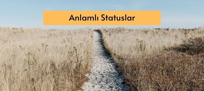 anlamli statuslar 2020