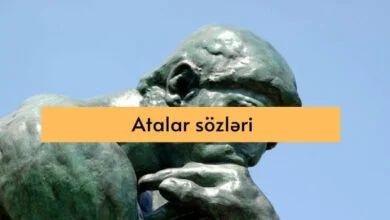 atalar sozleri