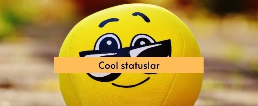 Cool statuslar