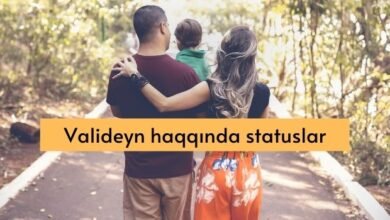 Valideyn haqqinda statuslar