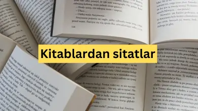 Kitablardan sitat, kitablardan sitatlar