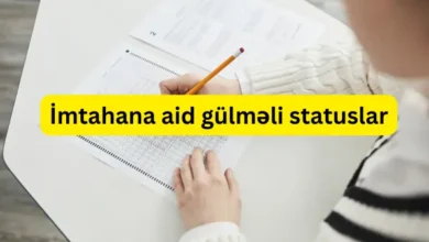 İmtahana aid sozler